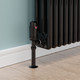 ECHO-AG-FB-LS00 - Echo Angled TRV Full Black Thermostatic Radiator Valve ECHO-AG-FB-LS00 - Echo Angled TRV Full Black Thermostatic Radiator Valve